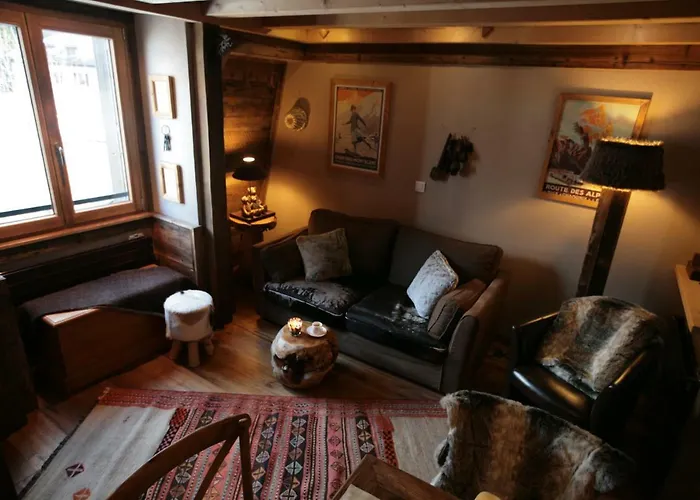 Duplex En Vieux Bois Hyper Centre * Chamonix